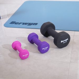 Neoprene Dumbbell Lengkap dari 1 kg sampai 10 kg